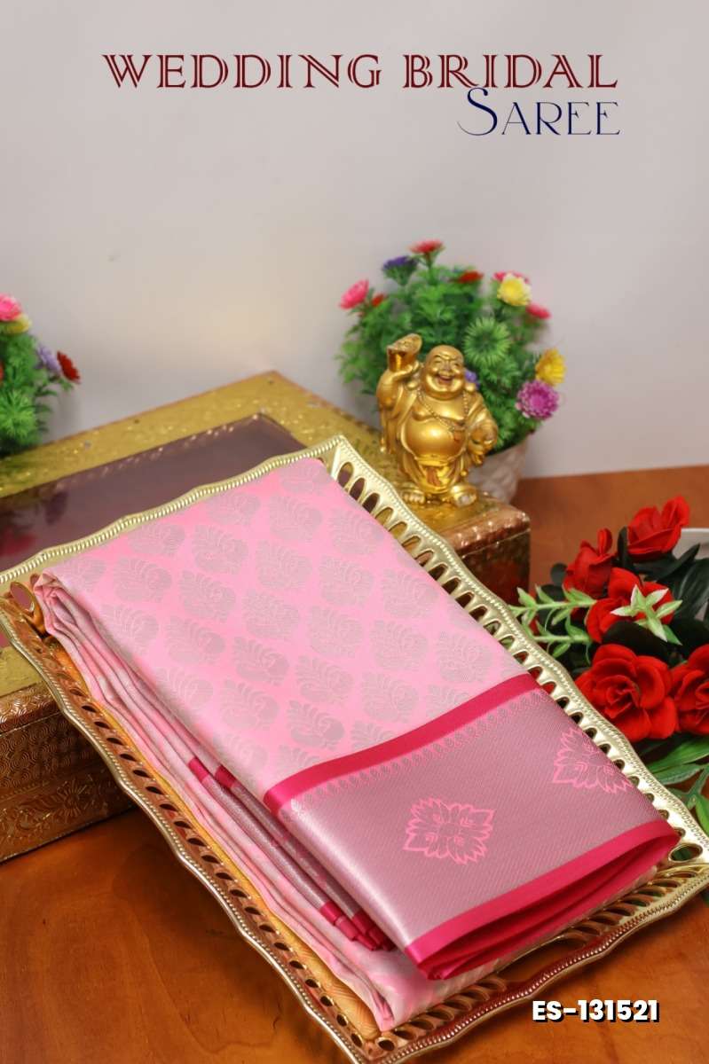 ELITE BRIDAL PICK &PICK SILK SAREES AND WEDDING ART SILK SAREES - BABY PINK (8)