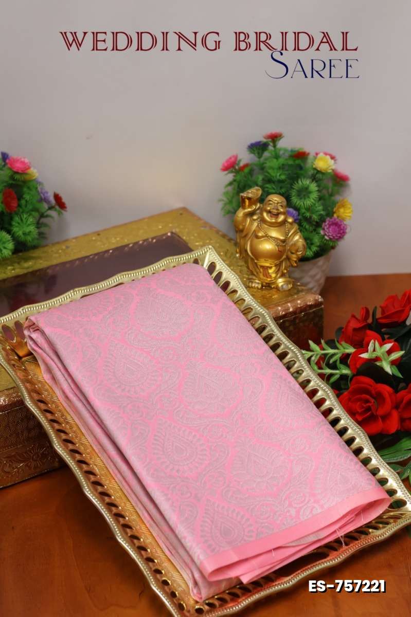 ELITE BRIDAL PICK &PICK SILK SAREES AND WEDDING ART SILK SAREES - BABY PINK (18)