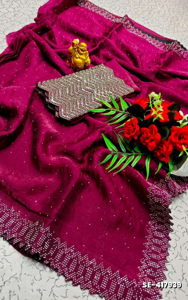 Celestial grace: space silk saree  modern fancy item sarees - VADAMALLI (1)