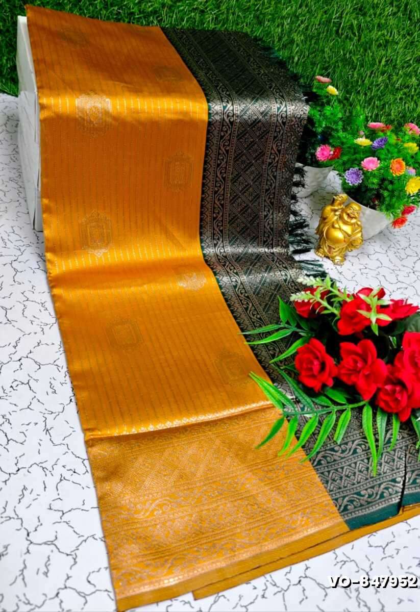 Traditional vaira oosi silk saree - perfect for weddings & festivals - VENTHAYA COLOUR (4)