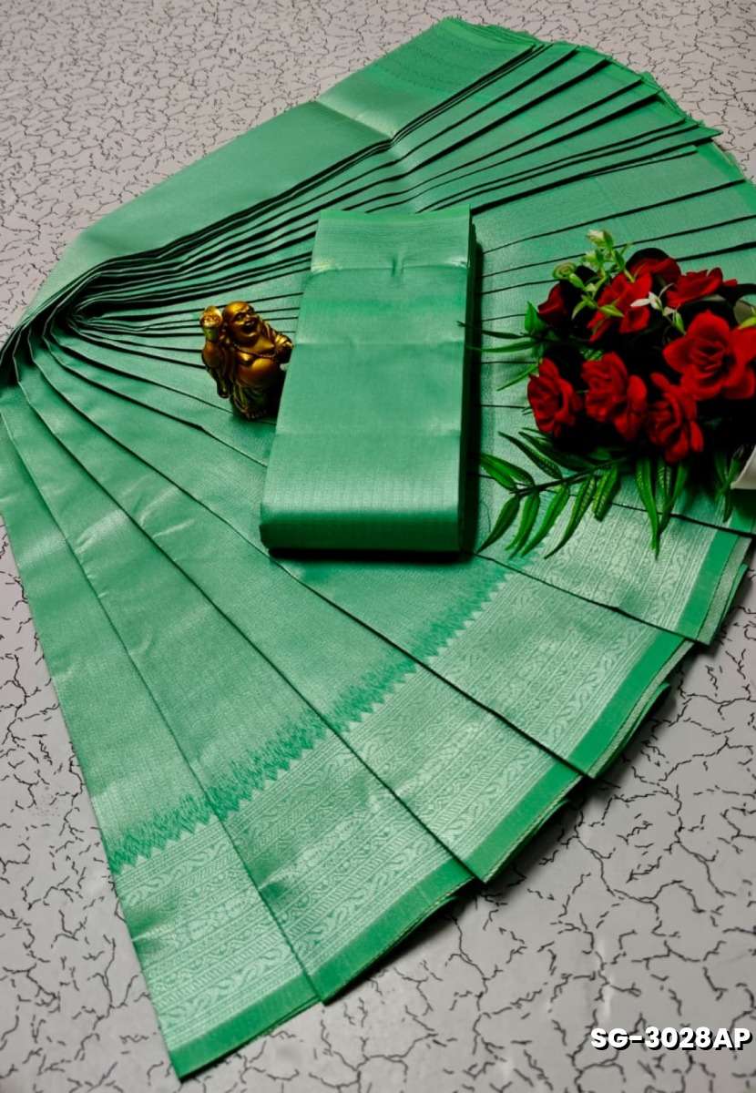 All over body running simple & elegant kubera pattu saree - REXONA