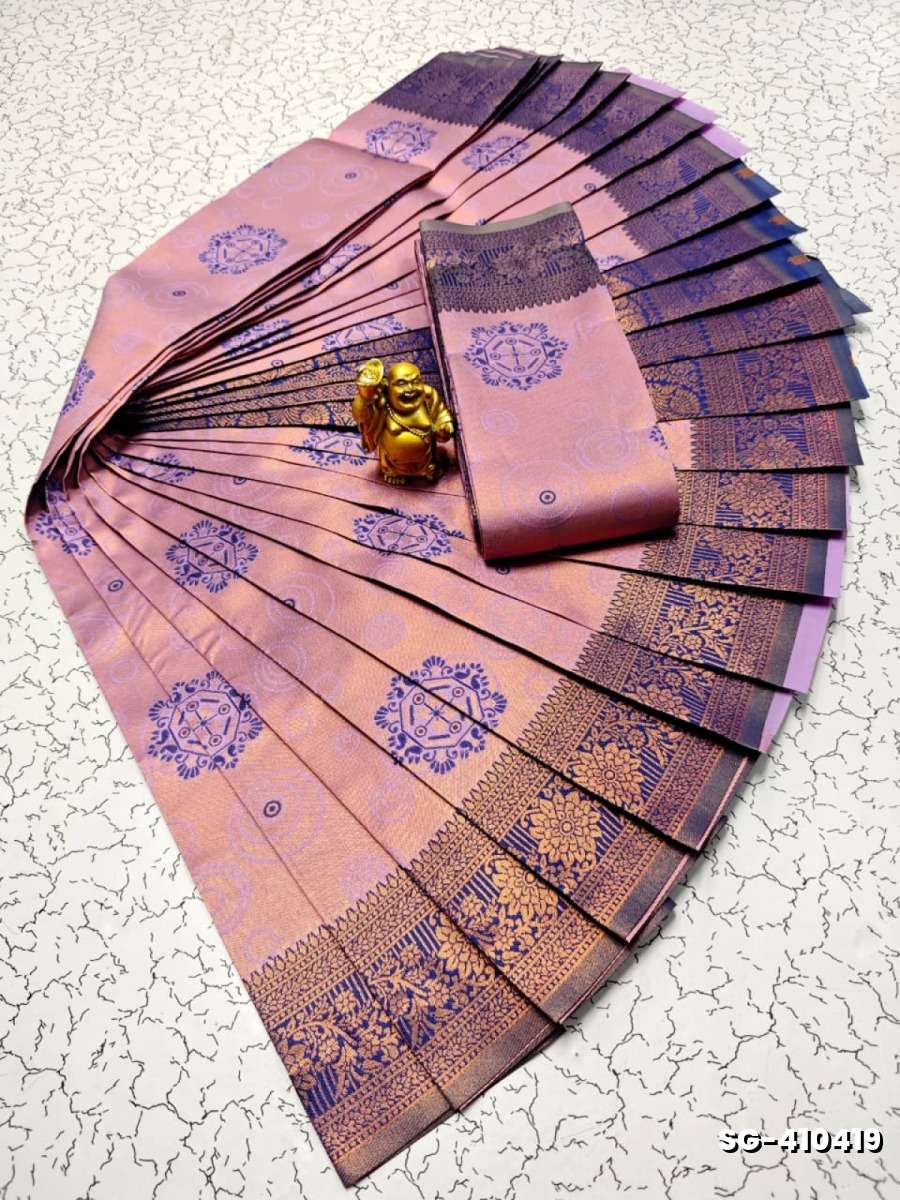 Premium kubera pattu saree rapier fancy  light weight silk type sarees function wear - LEVENDOR