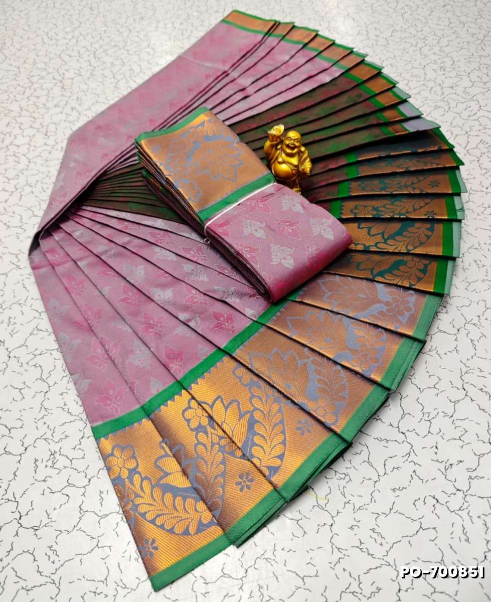 Poonthamil Elegant Traditional Saree - ONIYAN PINK
