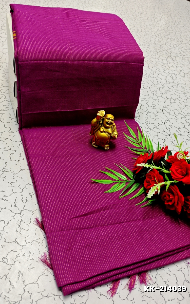Handloom Khadi Cotton Saree With Hand Painted  Work - VADAMALLI