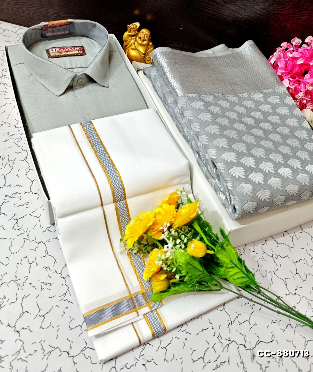 COUPLE COMBO MATCHING AND  MATCHING TRADITIONAL SET - SILVAR