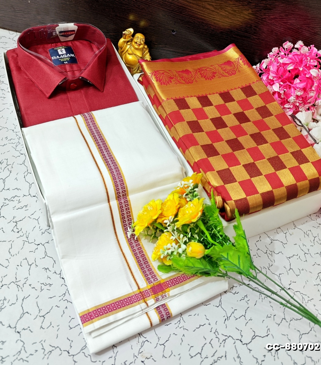 COUPLE COMBO MATCHING AND  MATCHING TRADITIONAL SET - MERUN