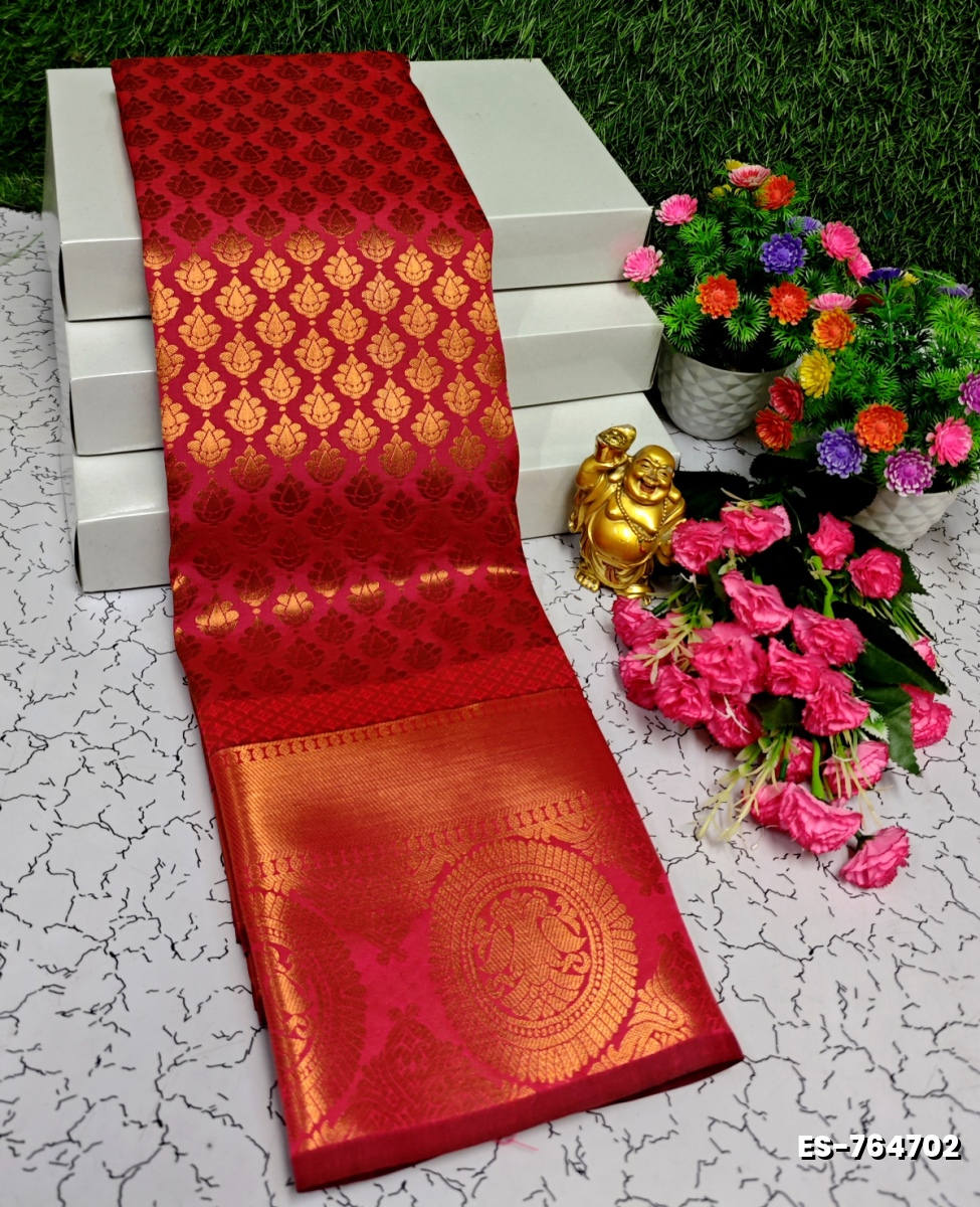 ELITE BRIDAL PICK &PICK SILK SAREES AND WEDDING ART SILK SAREES - MERUN