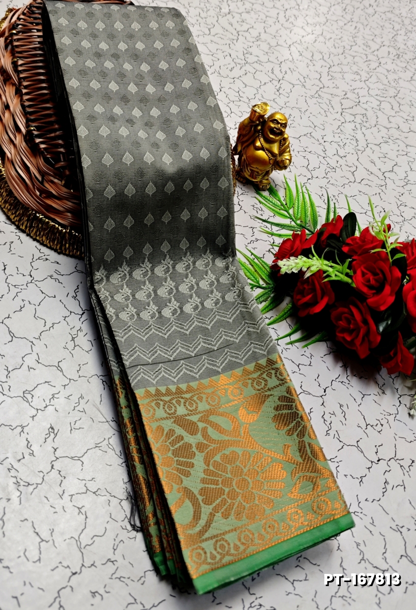 SOFT SILK FANCY BEST QUALITY POONTAMIL SOFT SILK SAREES - SILVAR