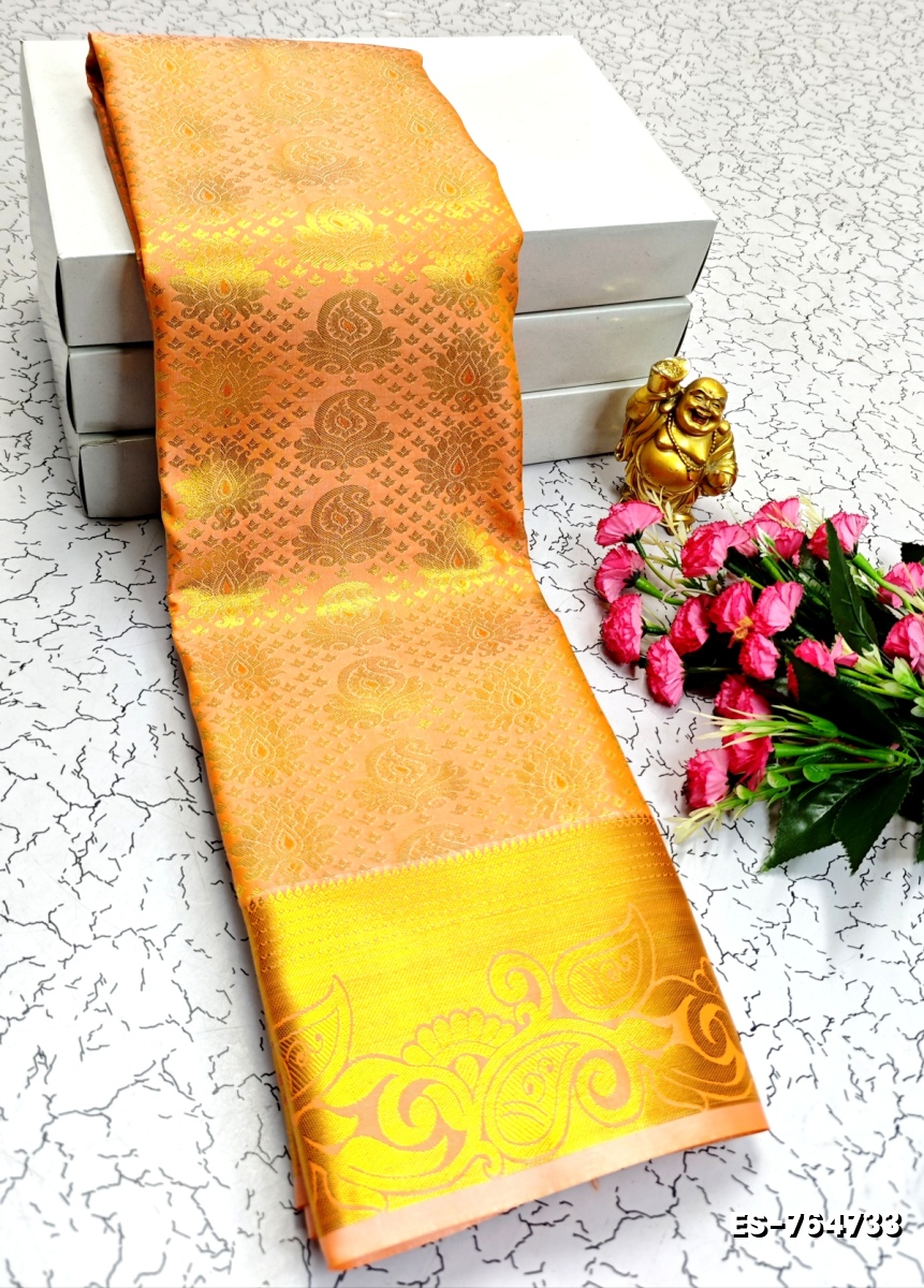 ELITE BRIDAL PICK &PICK SILK SAREES AND WEDDING ART SILK SAREES - CREAM