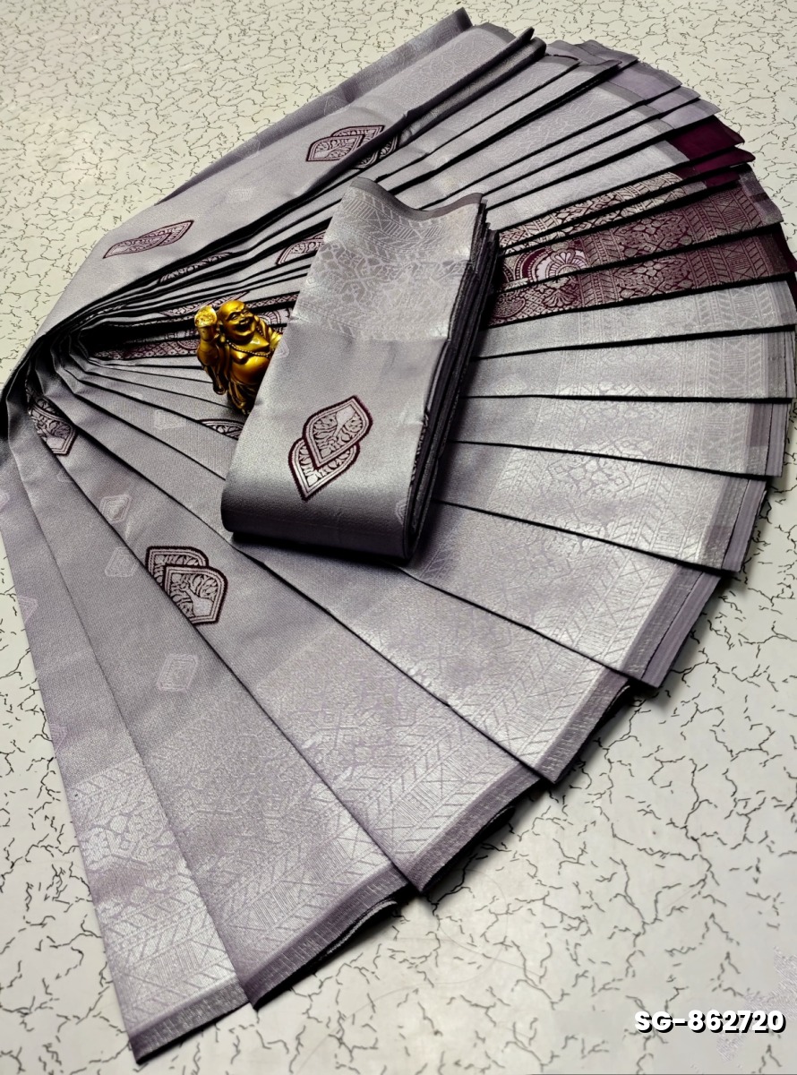 KUBERA ELITE  BRIDAL RAPIER FANCY  LIGHT WEIGHT SILK TYPE SAREES - AS COLOR