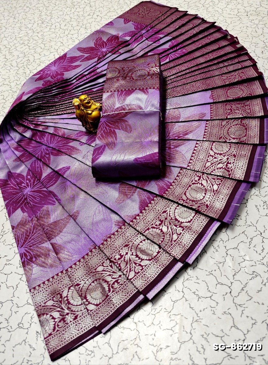 KUBERA ELITE  BRIDAL RAPIER FANCY  LIGHT WEIGHT SILK TYPE SAREES - LEVENDOR