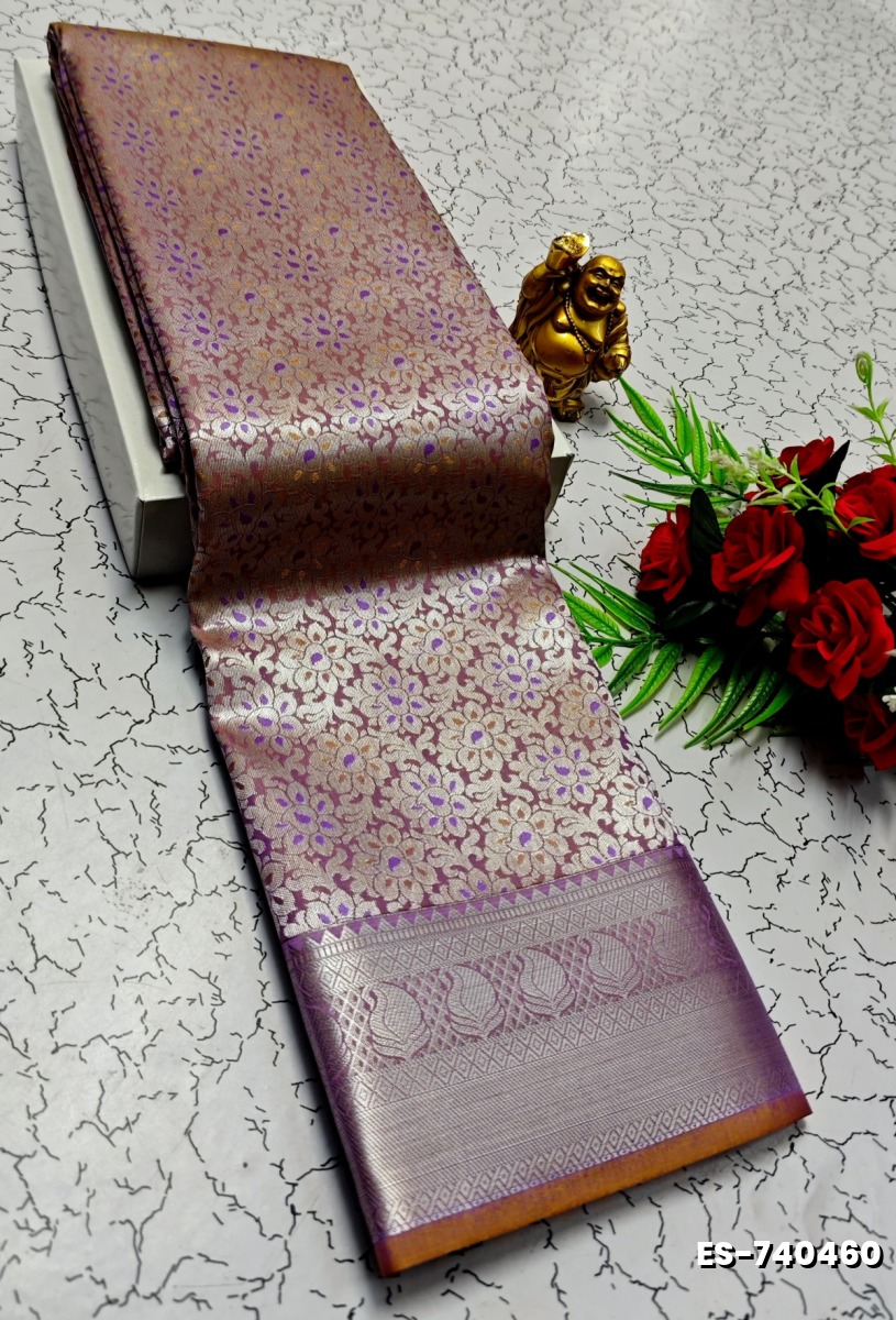 ELITE BRIDAL PICK &PICK SILK SAREES AND WEDDING ART SILK SAREES - CREAM COLOR