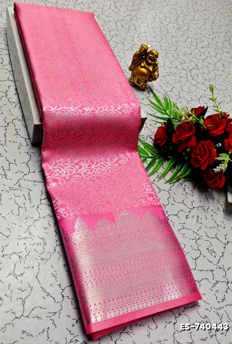 ELITE BRIDAL PICK &PICK SILK SAREES AND WEDDING ART SILK SAREES - LIGHT PINK (2)