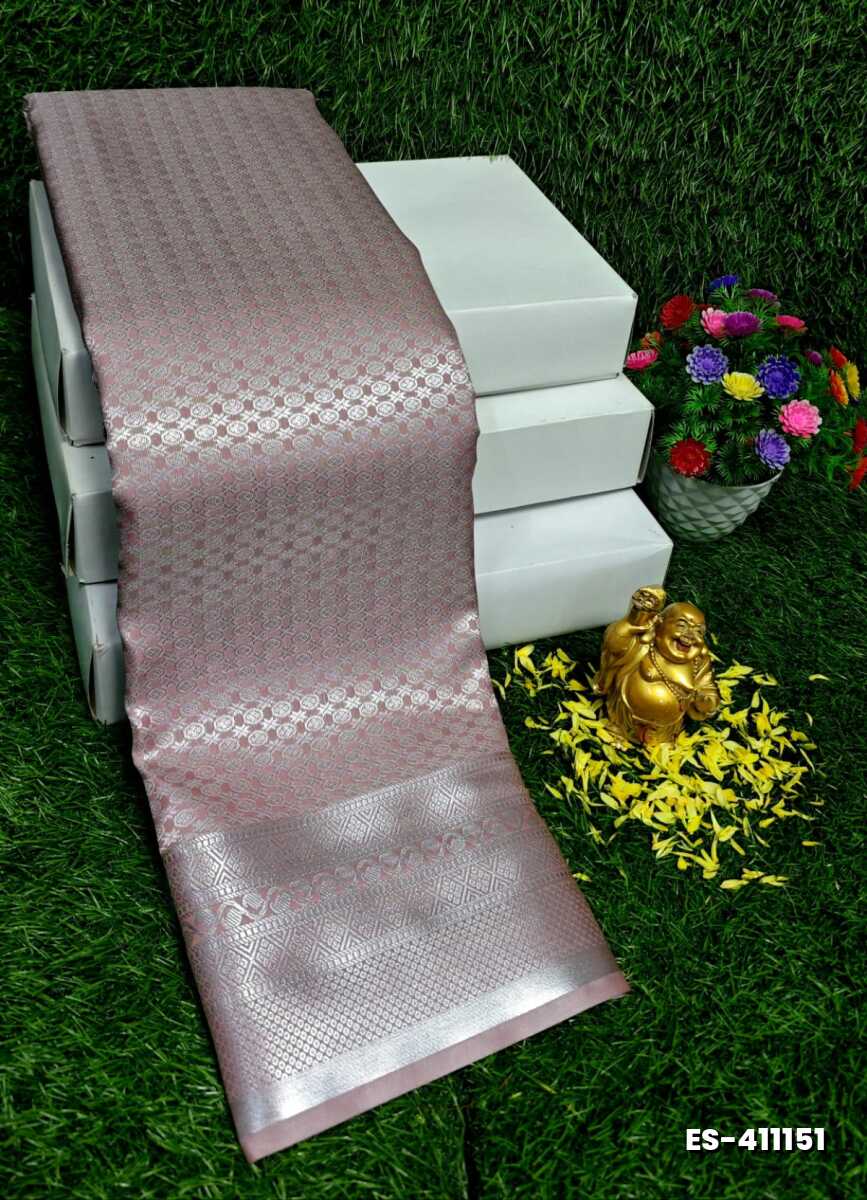 ELITE BRIDAL PICK &PICK SILK SAREES AND WEDDING ART SILK SAREES - ONIYAN PINK