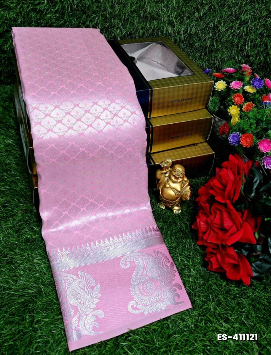 ELITE BRIDAL PICK &PICK SILK SAREES AND WEDDING ART SILK SAREES - BABY PINK (3)