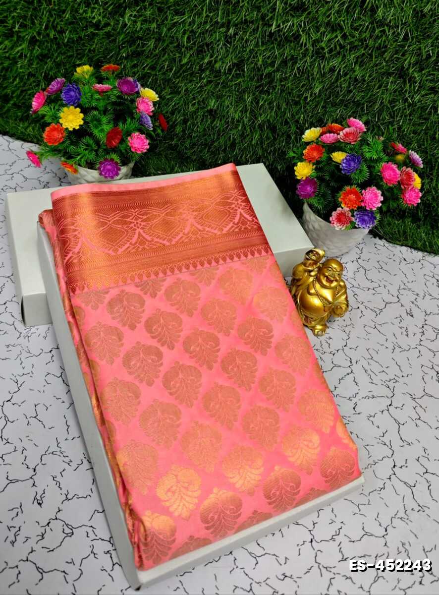ELITE BRIDAL PICK &PICK SILK SAREES AND WEDDING ART SILK SAREES - LIGHT PINK (5)