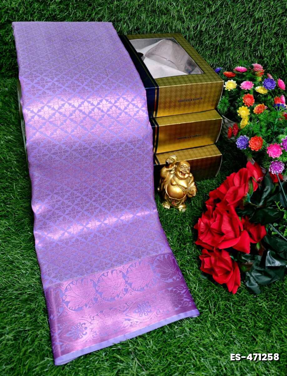 ELITE BRIDAL PICK &PICK SILK SAREES AND WEDDING ART SILK SAREES - PURPLE (2)