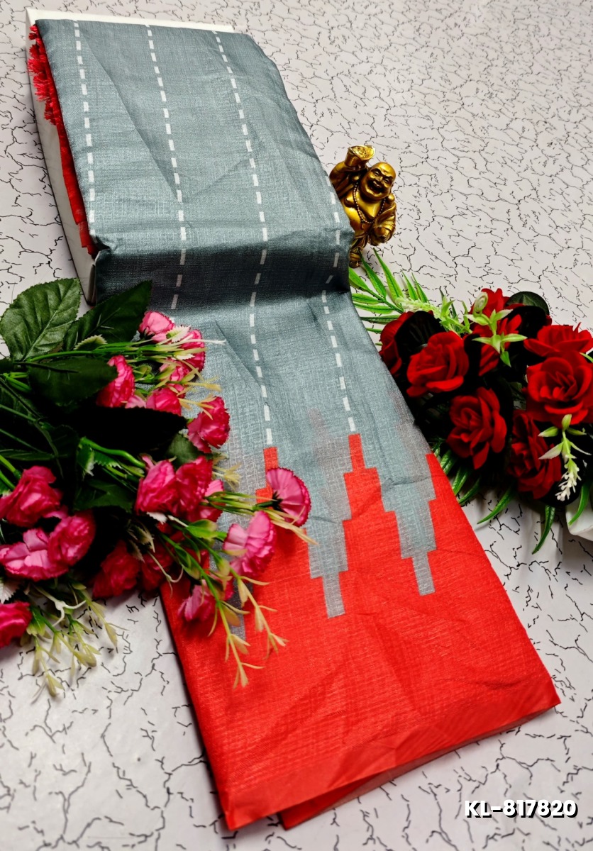 DEGITAL KARGIL PRINTED  COTTON TYPE SAREE - AS COLOR (2)