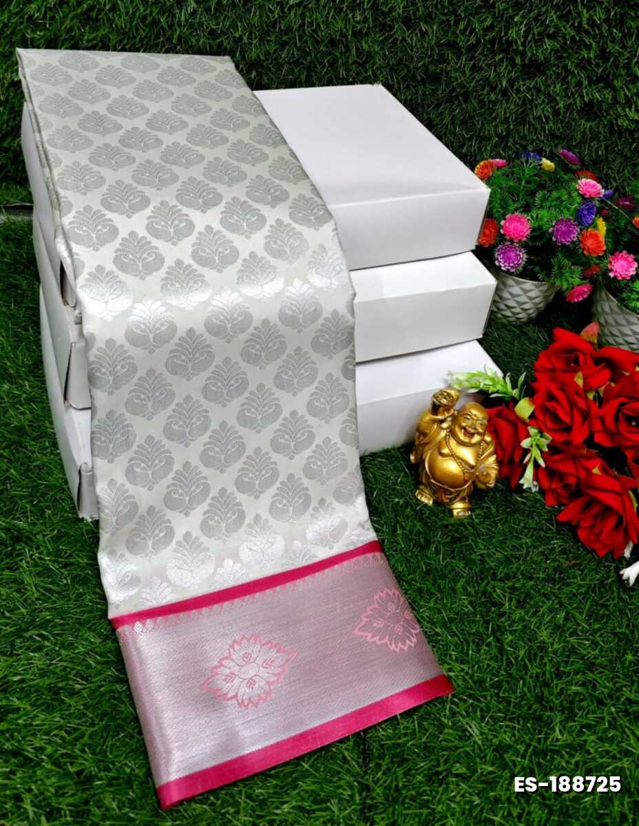 ELITE BRIDAL PICK &PICK SILK SAREES AND WEDDING ART SILK SAREES - WHITE (6)