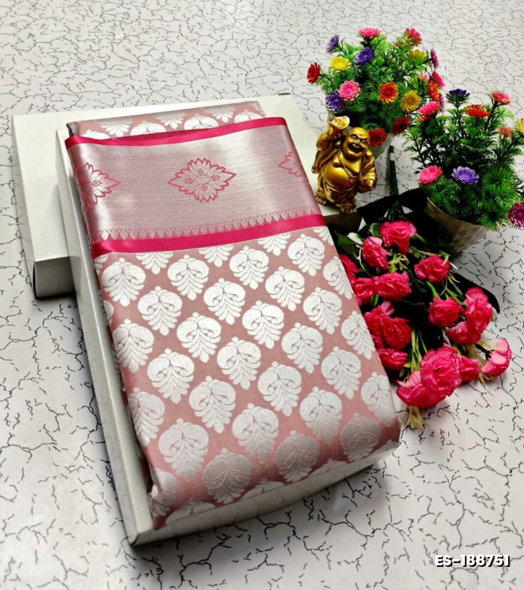 ELITE BRIDAL PICK &PICK SILK SAREES AND WEDDING ART SILK SAREES - ONIYAN PINK (1)