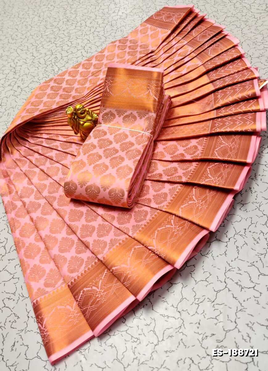 ELITE BRIDAL PICK &PICK SILK SAREES AND WEDDING ART SILK SAREES - BABY PINK (7)