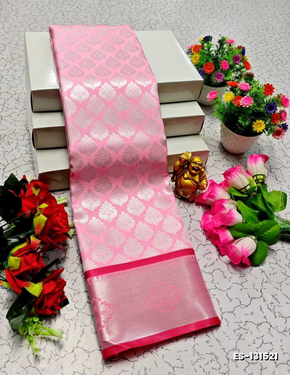 ELITE BRIDAL PICK &PICK SILK SAREES AND WEDDING ART SILK SAREES - BABY PINK (8)