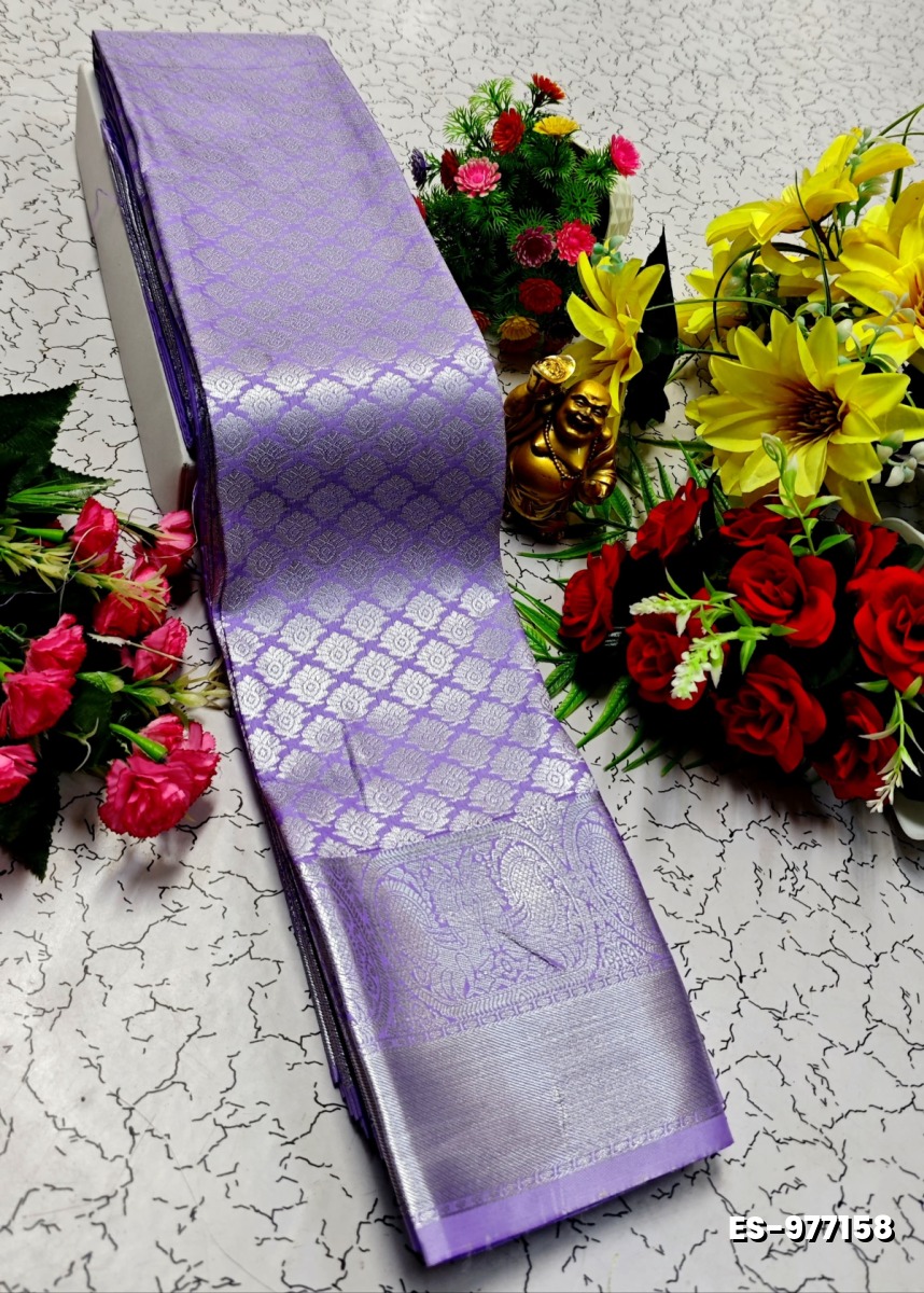 ELITE BRIDAL PICK &PICK SILK SAREES AND WEDDING ART SILK SAREES - PURPLE (4)