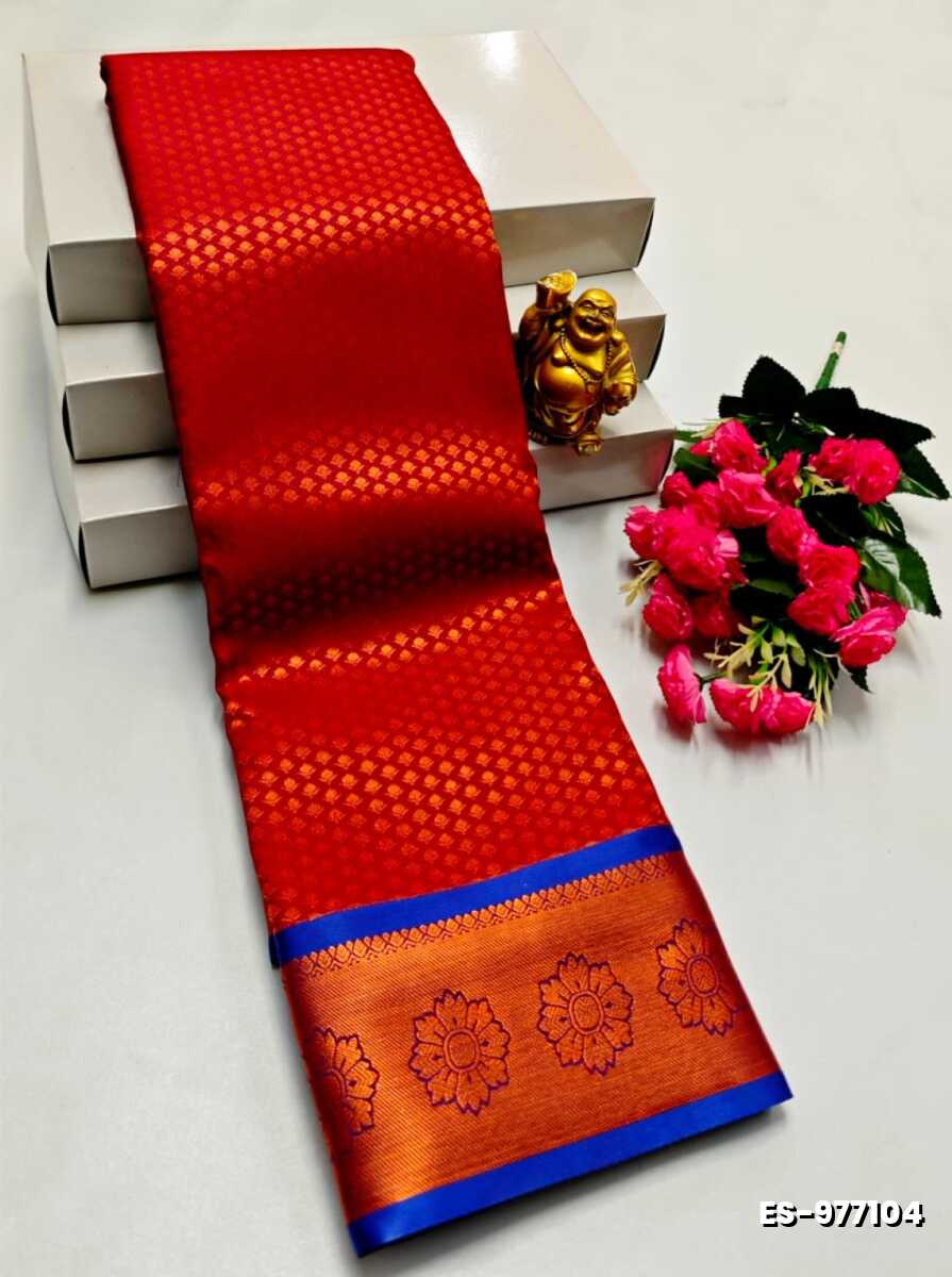 ELITE BRIDAL PICK &PICK SILK SAREES AND WEDDING ART SILK SAREES - RED (4)