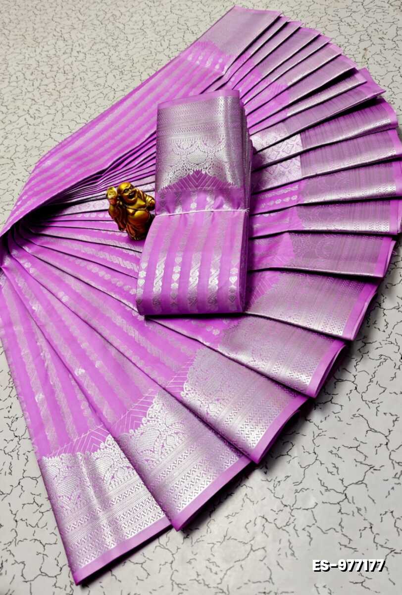 ELITE BRIDAL PICK &PICK SILK SAREES AND WEDDING ART SILK SAREES - MAUVE COLOUR (4)