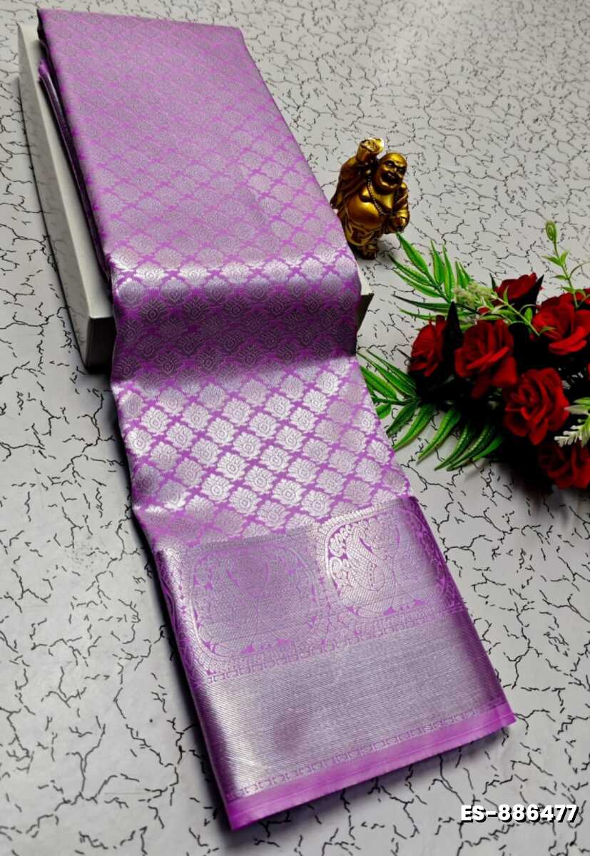 ELITE BRIDAL PICK &PICK SILK SAREES AND WEDDING ART SILK SAREES - MAUVE COLOUR (5)
