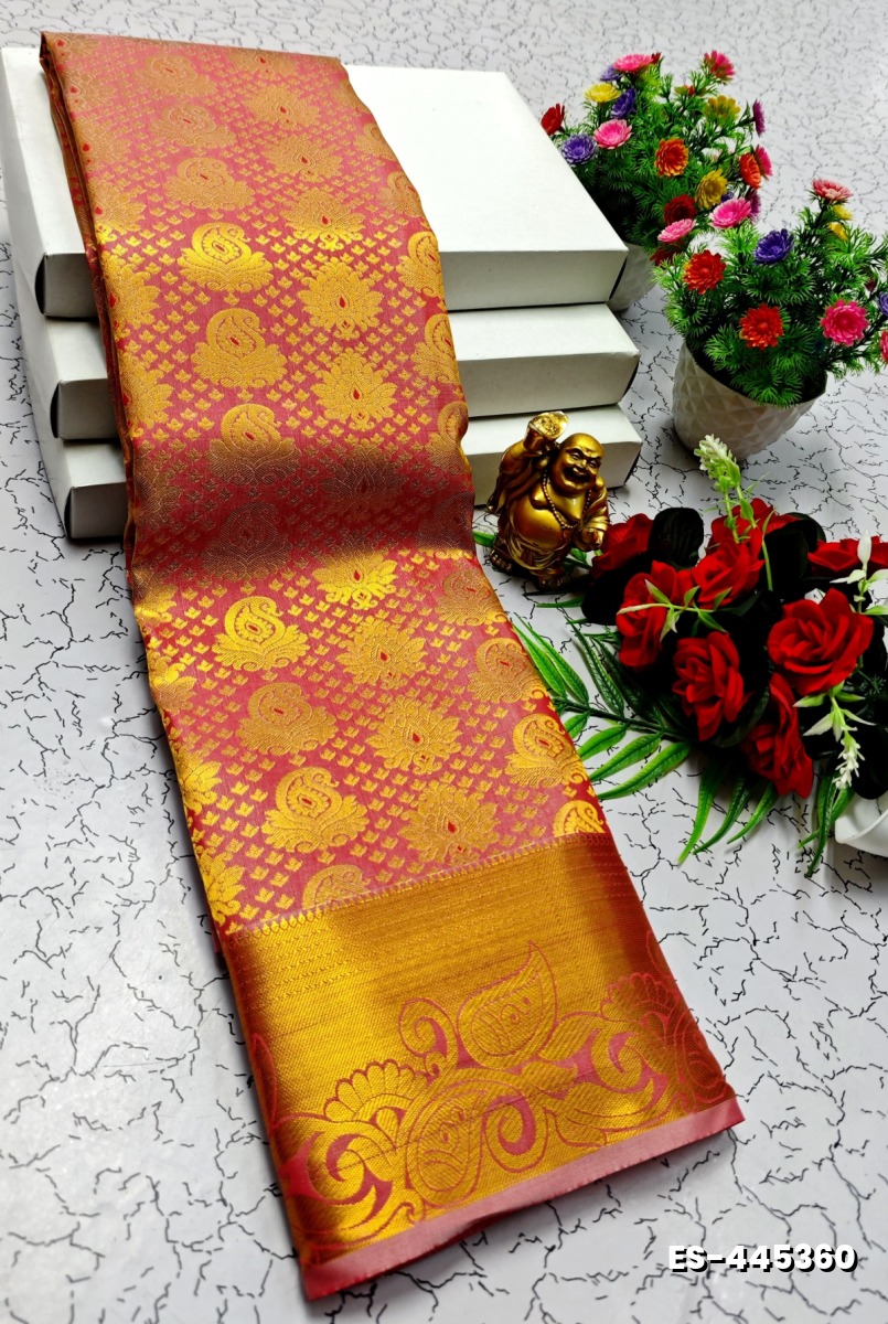 ELITE BRIDAL PICK &PICK SILK SAREES AND WEDDING ART SILK SAREES - CREAM COLOR (3)
