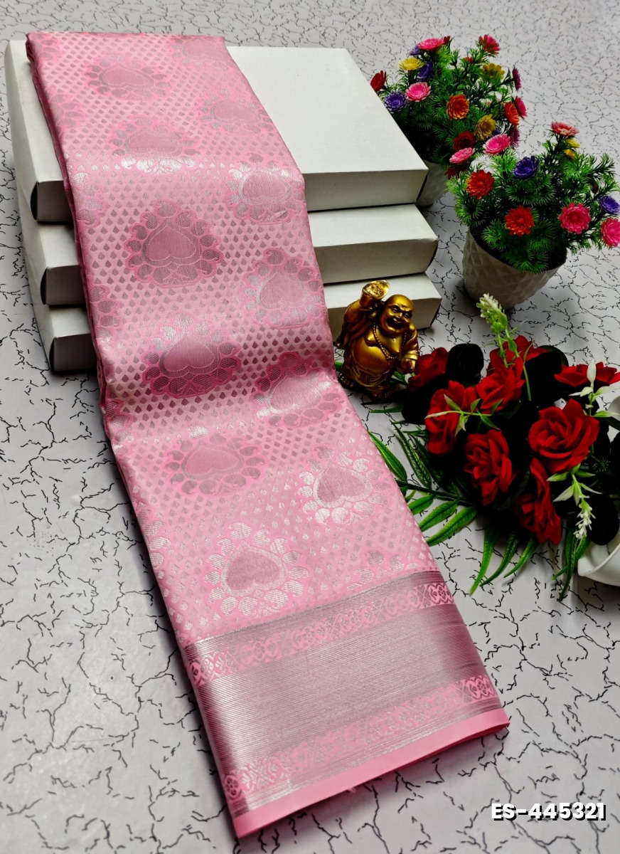 ELITE BRIDAL PICK &PICK SILK SAREES AND WEDDING ART SILK SAREES - BABY PINK (11)