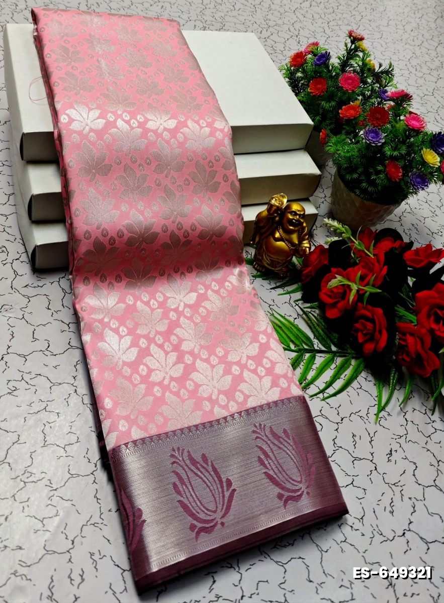 ELITE BRIDAL PICK &PICK SILK SAREES AND WEDDING ART SILK SAREES - BABY PINK (13)
