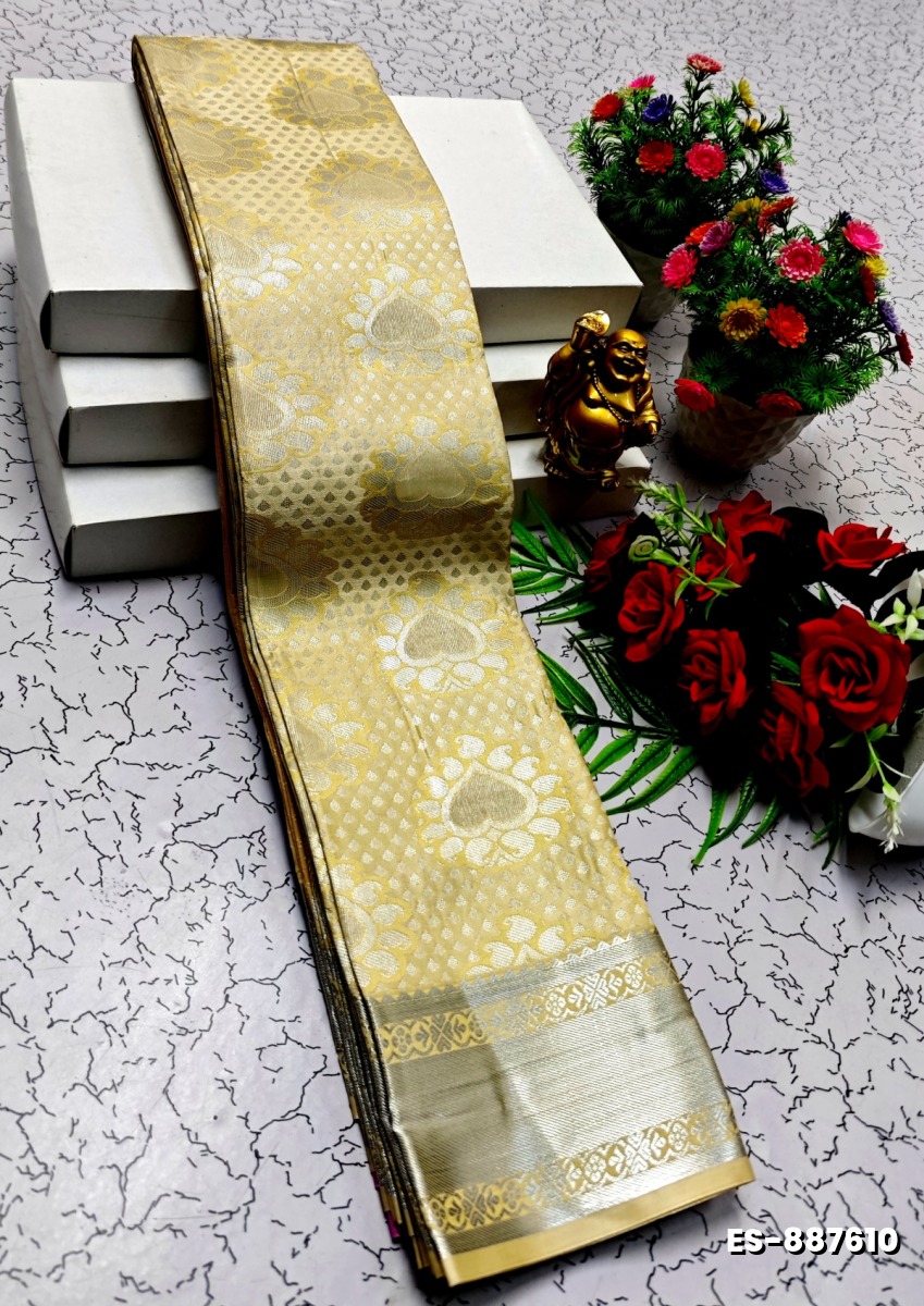 ELITE BRIDAL PICK &PICK SILK SAREES AND WEDDING ART SILK SAREES - YELLOW (5)