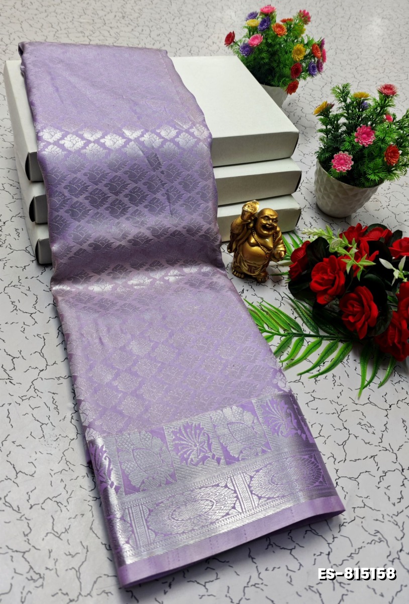 ELITE BRIDAL PICK &PICK SILK SAREES AND WEDDING ART SILK SAREES - PURPLE (3)