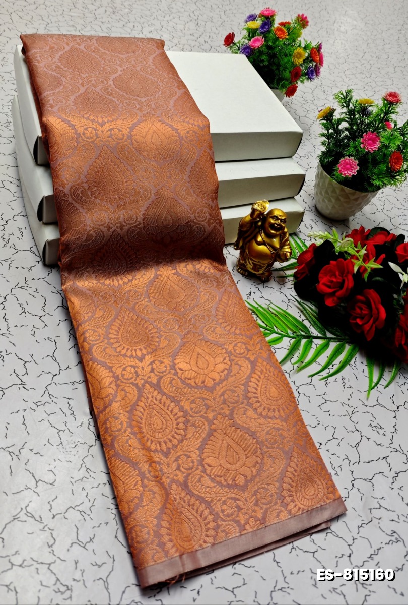 ELITE BRIDAL PICK &PICK SILK SAREES AND WEDDING ART SILK SAREES - CREAM COLOR (5)