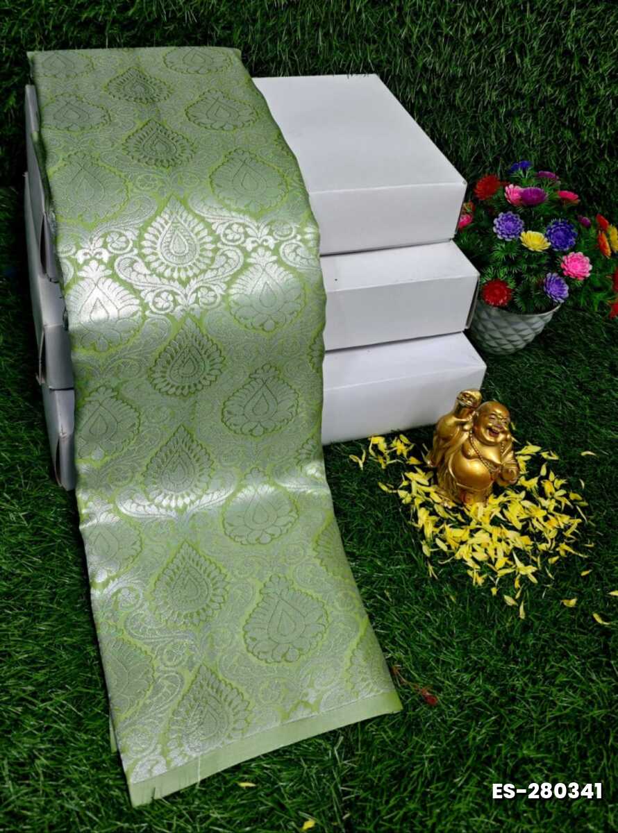 ELITE BRIDAL PICK &PICK SILK SAREES AND WEDDING ART SILK SAREES - LIGHT GREEN (16)
