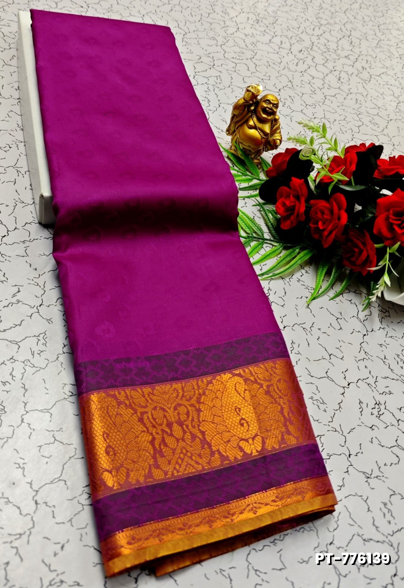 SOFT SILK FANCY BEST QUALITY POONTAMIL SOFT SILK SAREES - VADAMALLI (2)